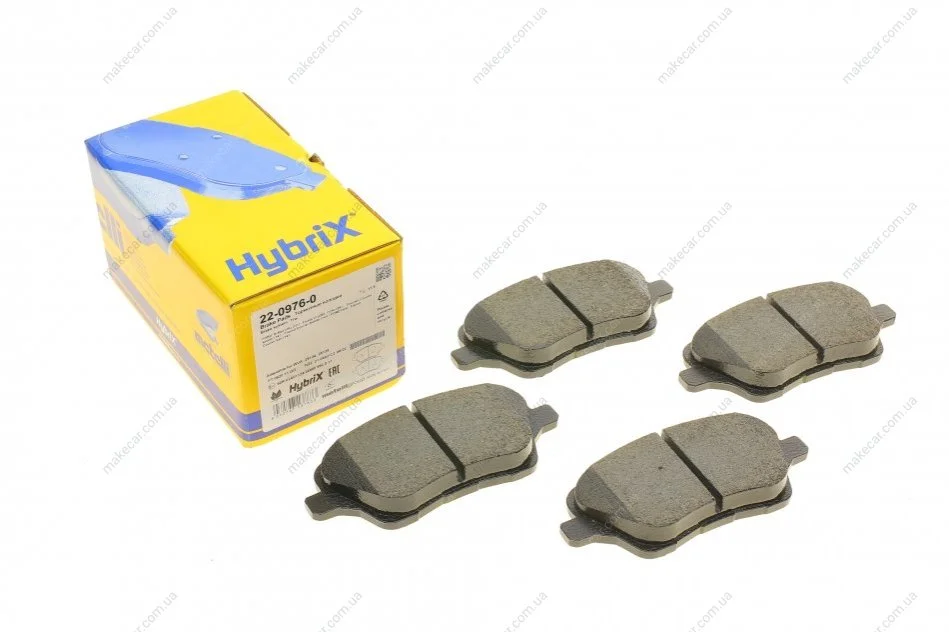 <strong>Комплект гальмівних колодок (дискових) METELLI 22-0976-0 (фото 1)</strong>