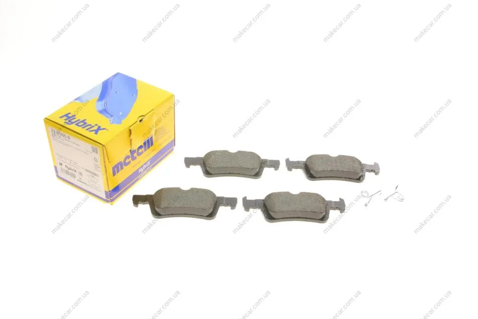 <strong>Комплект гальмівних колодок (дискових) METELLI 22-0986-0 (фото 1)</strong>