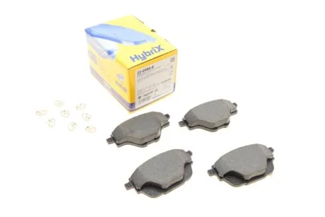 Комплект гальмівних колодок (дискових) для METELLI 22-0988-0 фото товару