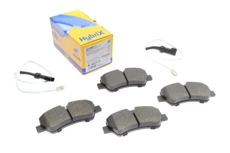 Комплект гальмівних колодок (дискових) для Ford METELLI 22-0991-1 фото товару