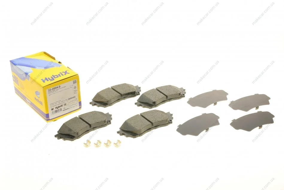 <strong>Комплект гальмівних колодок (дискових) METELLI 22-0994-0 (фото 1)</strong>