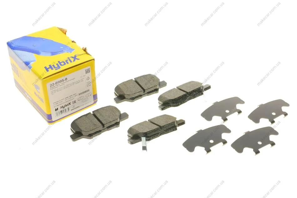 <strong>Комплект гальмівних колодок (дискових) METELLI 22-0995-0 (фото 1)</strong>