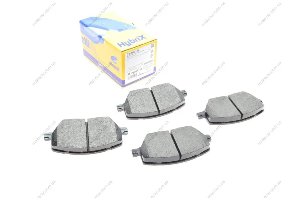 <strong>Комплект гальмівних колодок (дискових) METELLI 22-1001-0 (фото 1)</strong>