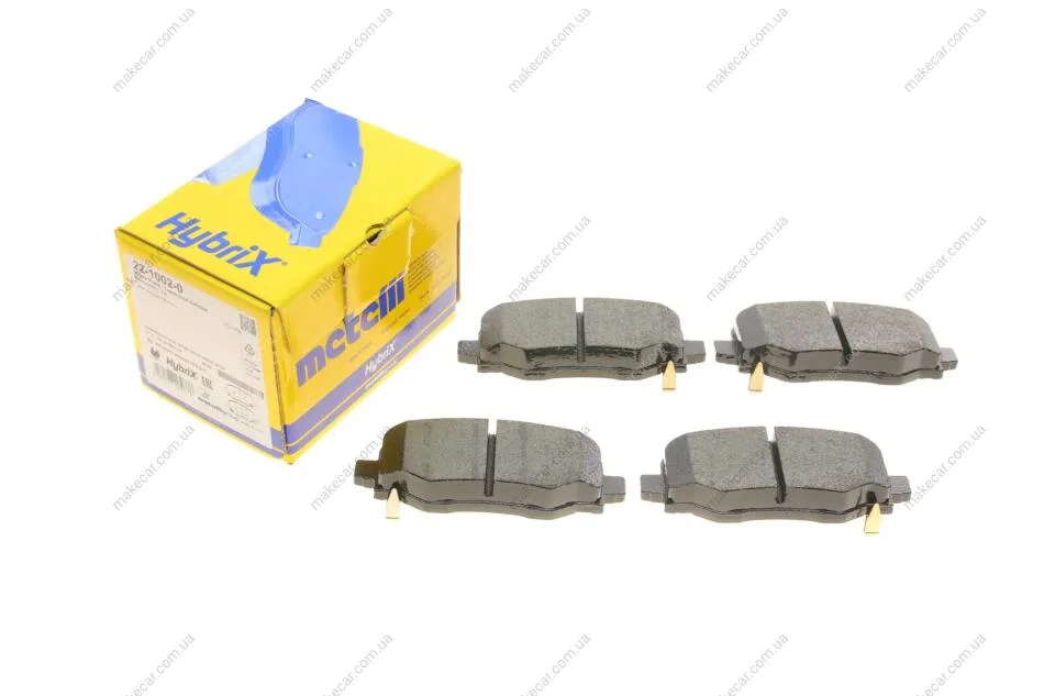 <strong>Комплект гальмівних колодок (дискових) METELLI 22-1002-0 (фото 1)</strong>