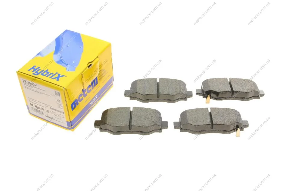 <strong>Комплект гальмівних колодок (дискових) METELLI 22-1002-1 (фото 1)</strong>