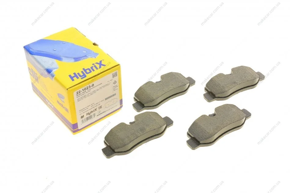 <strong>Комплект гальмівних колодок (дискових) METELLI 22-1023-0 (фото 1)</strong>
