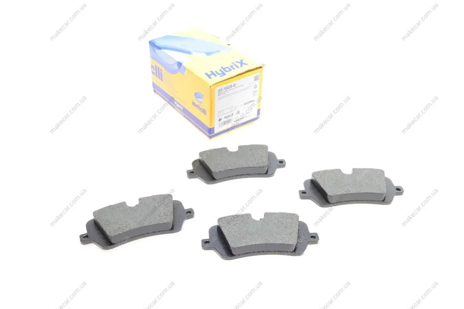 <strong>Комплект гальмівних колодок (дискових) METELLI 22-1025-0 (фото 1)</strong>