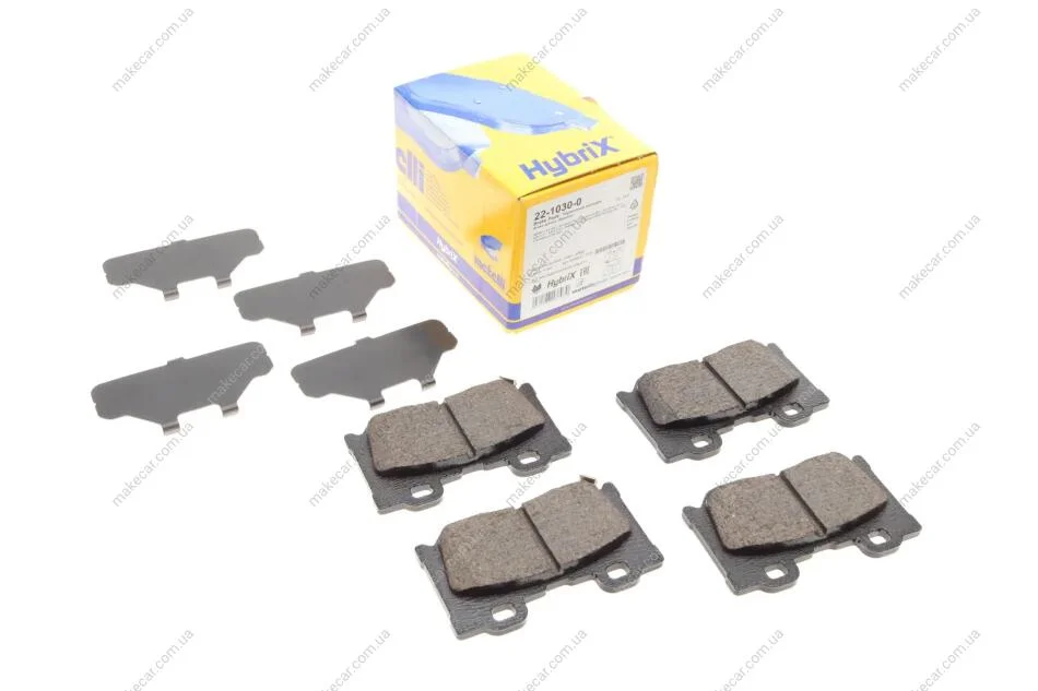 <strong>Комплект гальмівних колодок (дискових) METELLI 22-1030-0 (фото 1)</strong>