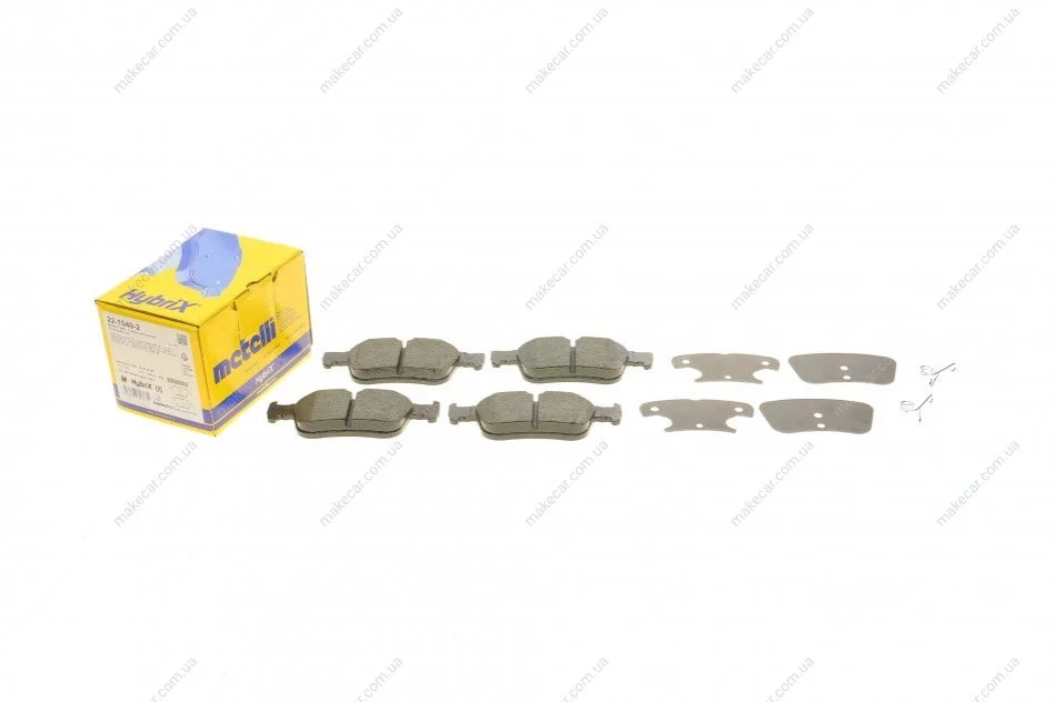 <strong>Комплект гальмівних колодок (дискових) METELLI 22-1040-2 (фото 1)</strong>