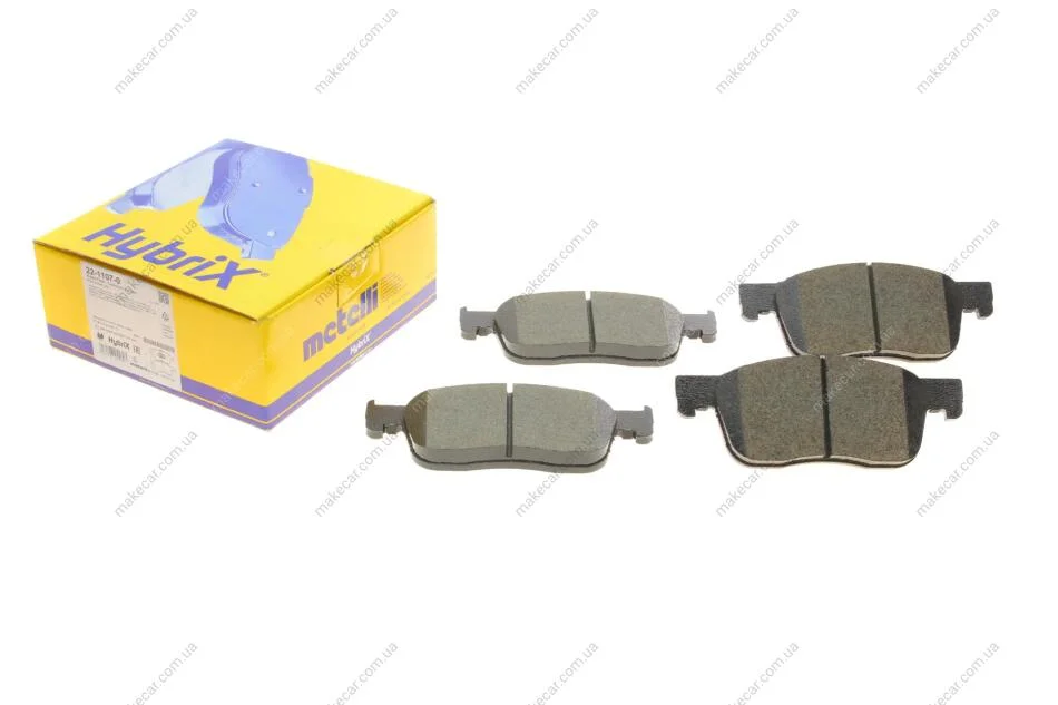 <strong>Комплект гальмівних колодок (дискових) METELLI 22-1107-0 (фото 1)</strong>