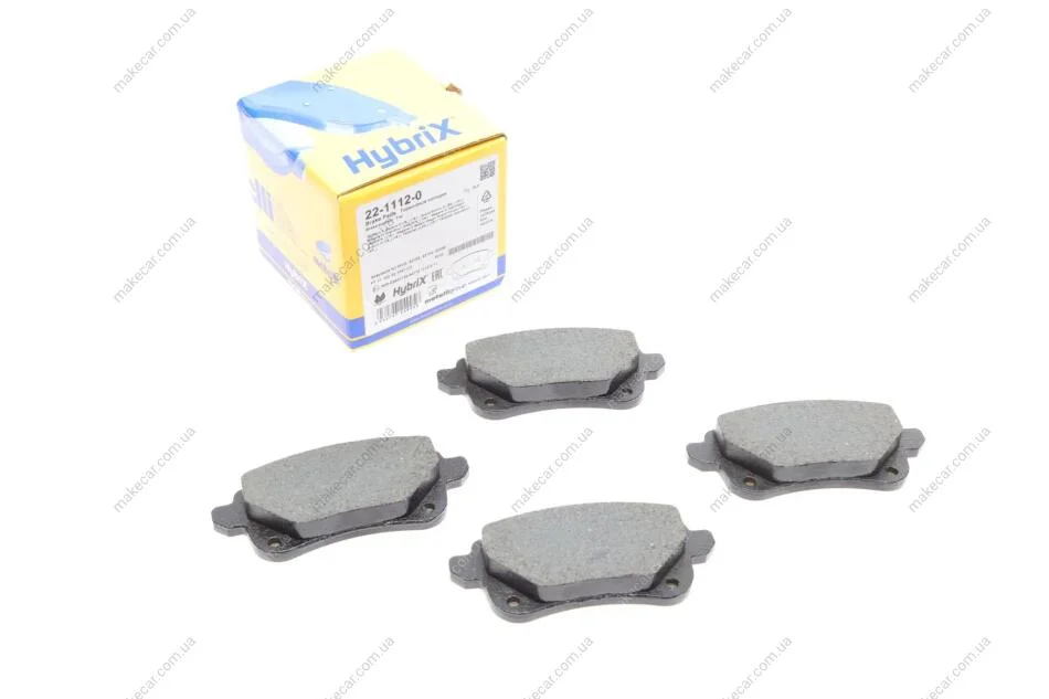 <strong>Комплект гальмівних колодок (дискових) METELLI 22-1112-0 (фото 1)</strong>