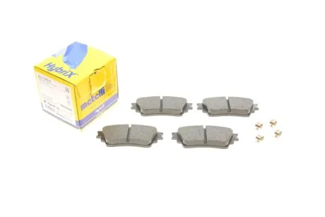 Комплект гальмівних колодок (дискових) для Mitsubishi METELLI 22-1160-0 фото товару