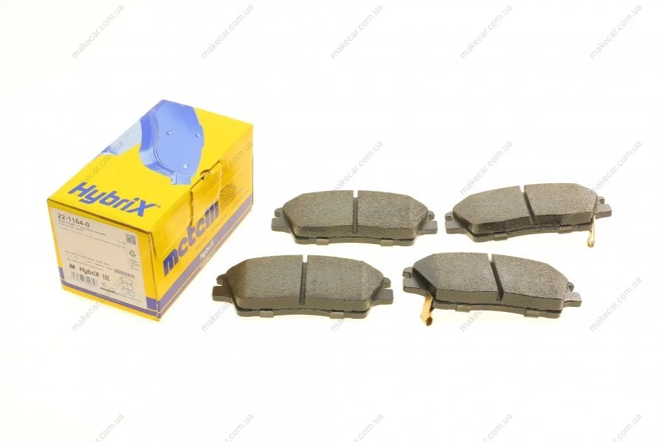 <strong>Комплект гальмівних колодок (дискових) METELLI 22-1164-0 (фото 1)</strong>