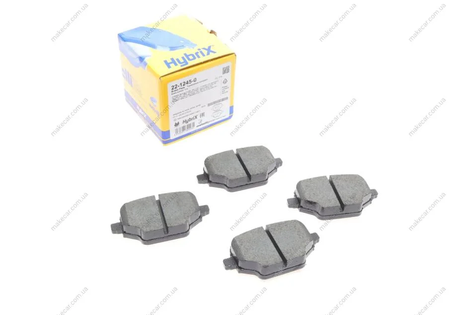 <strong>Комплект гальмівних колодок (дискових) METELLI 22-1245-0 (фото 1)</strong>