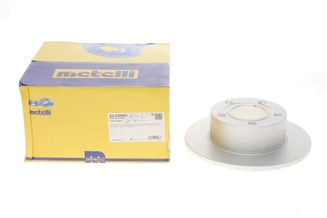 Диск гальмівний для METELLI 23-0395C фото товару