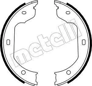 <strong>Комплект гальмівних колодок (барабанних) METELLI 53-0019 (фото 1)</strong>