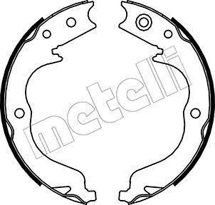 <strong>Комплект гальмівних колодок (барабанних) METELLI 53-0268 (фото 1)</strong>