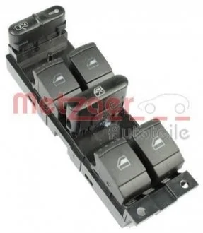 Кнопка склопідйомника для Skoda METZGER 0916246 фото товару