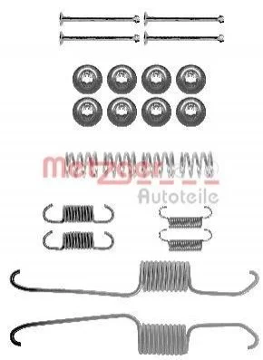 <strong>Монтажний к-кт гальмівних колодок METZGER 105-0003 (фото 1)</strong>