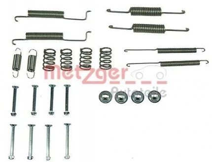 Монтажний к-кт гальмівних колодок для Audi, Volkswagen, Seat, Skoda METZGER 105-0569 фото товару