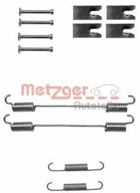 <strong>Монтажний к-кт гальмівних колодок METZGER 105-0862 (фото 1)</strong>