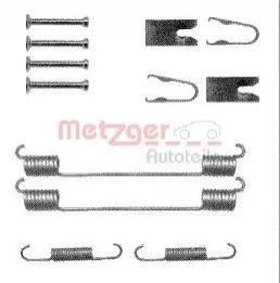 Монтажний к-кт гальмівних колодок для Fiat, Vauxhall, Opel, Skoda, Seat METZGER 105-0883 фото товару
