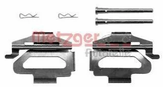 <strong>Монтажний к-кт гальмівних колодок METZGER 109-1225 (фото 1)</strong>
