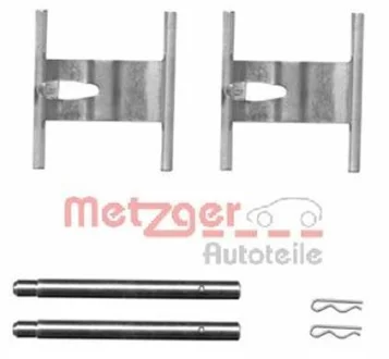 Монтажний к-кт гальмівних колодок для Audi, Porsche, Volkswagen METZGER 109-1660 фото товару