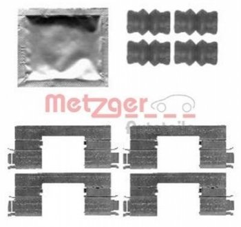 Монтажный к-кт тормозных колодок METZGER 109-1798 (фото 1)