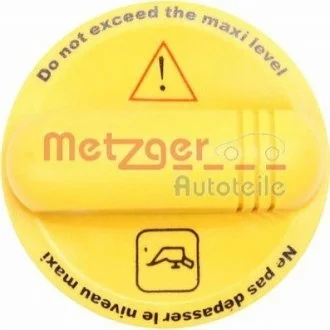 Кришка маслозаливної горловини двигуна для Dacia METZGER 2141004 фото товару