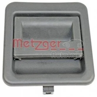 Ручка дверей без замка пластикова для Peugeot, Fiat, Citroen METZGER 2310533 фото товару