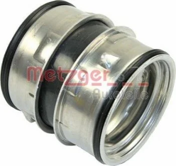 Рукав повітрозабірника гумовий для Seat, Volkswagen, Audi, Skoda METZGER 2400195 фото товару