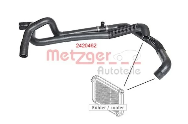 <strong>Шланг гумовий METZGER 2420462 (фото 1)</strong>