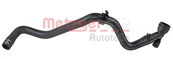 <strong>Патрубок системи охолодження гумовий з фітингами METZGER 2420766 (фото 1)</strong>