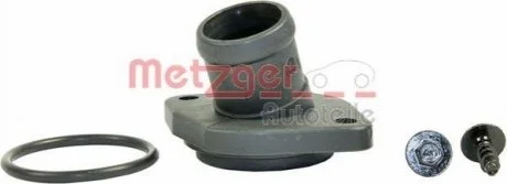 Фланець системи охолодження пластиковий для Volkswagen, Seat, Skoda METZGER 4010016 фото товару