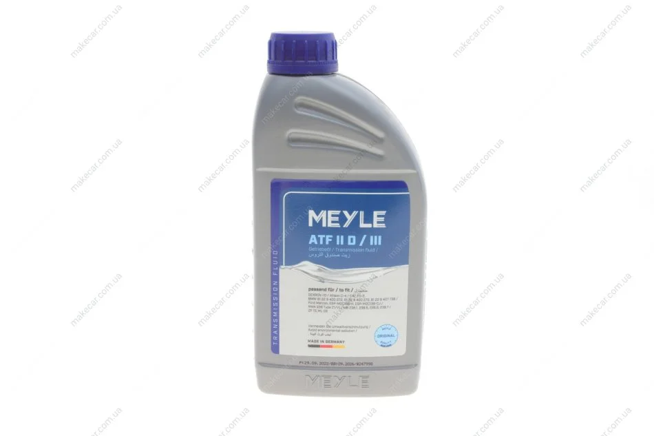 <strong>Олива трансмісійна ATF Meyle II D/ III, 1л. MEYLE 014 019 2200 (фото 1)</strong>