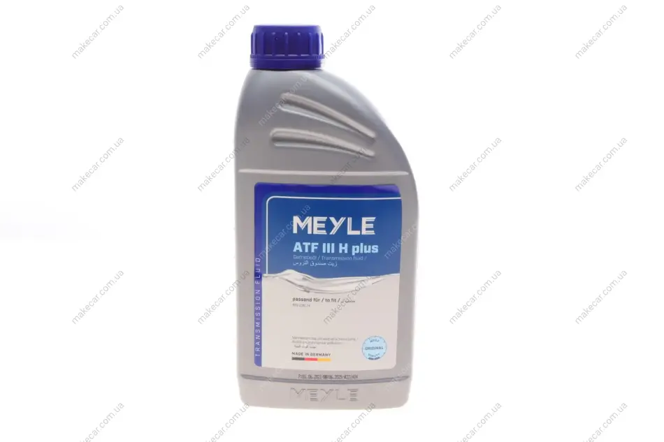 <strong>Олива трансмісійна ATF Meyle III H Plus, 1л. MEYLE 0140192800 (фото 1)</strong>