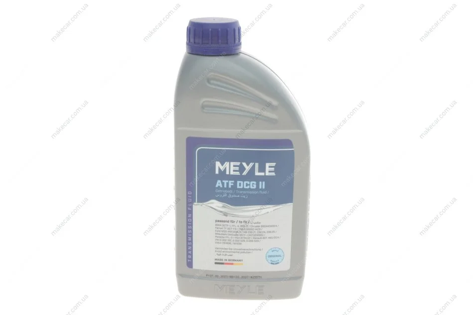 <strong>Олива трансмісійна DCT Meyle DCG-II, 1л. MEYLE 014 019 3700 (фото 1)</strong>