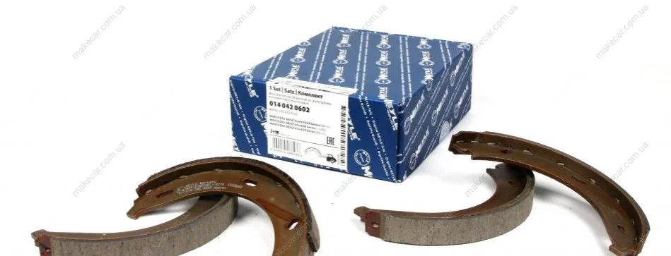 <strong>Комплект гальмівних колодок з 4 шт. барабанів MEYLE 014 042 0602 (фото 1)</strong>