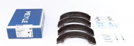 Комплект гальмівних колодок з 4 шт. барабанів для Mercedes, Chrysler, Lancia, Dodge MEYLE 014 042 0802/S фото товару
