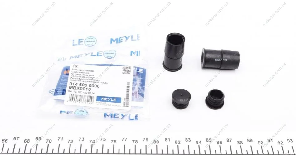 <strong>Комплект напрямних, гальмівний супорт (вир-во) MEYLE 0146980006 (фото 1)</strong>