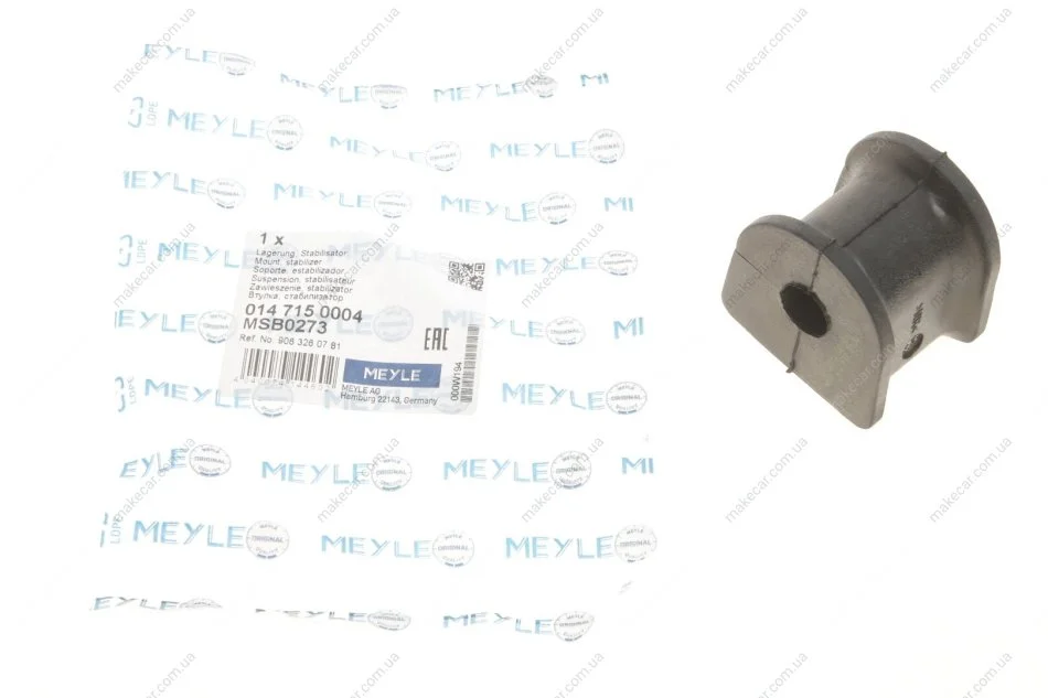 <strong>Втулка стабілізатора MEYLE 014 715 0004 (фото 1)</strong>