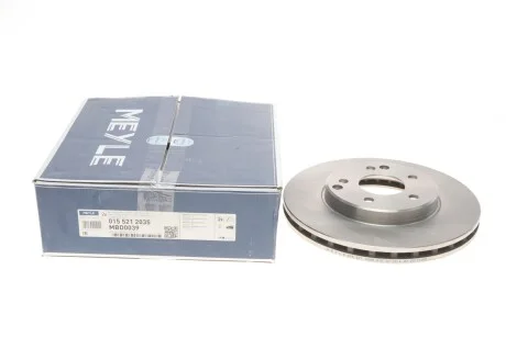 Диск гальмівний для Mercedes, Chrysler MEYLE 015 521 2035 фото товару