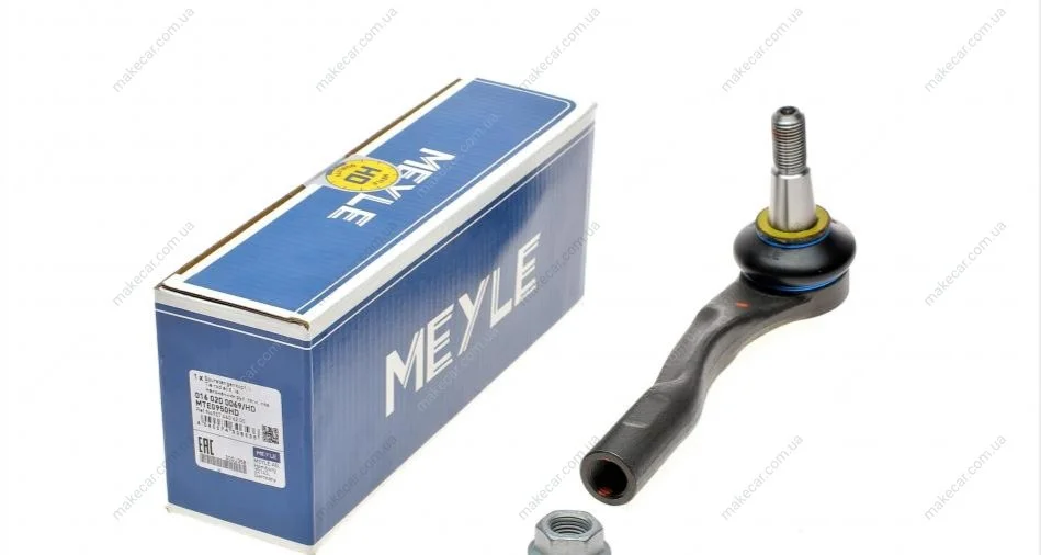 <strong>Наконечник рулевой тяги левый MEYLE 0160200069HD (фото 1)</strong>