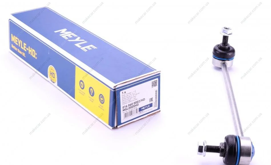 <strong>Тяга стабілізатора, посилене виконання MEYLE 016 060 0002/HD (фото 1)</strong>