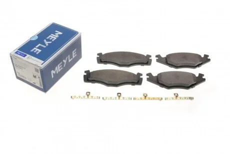 Комплект гальмівних колодок з 4 шт. дисків для Volkswagen, Seat MEYLE 025 208 8715 фото товару