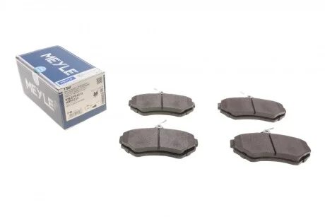Гальмівні колодки дискові для Volkswagen, Seat MEYLE 025 219 4516 фото товару
