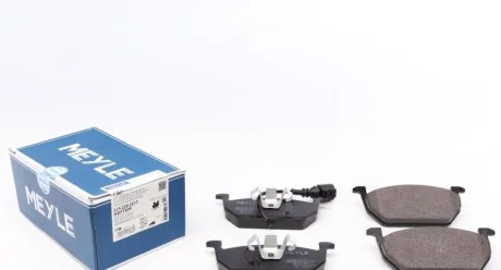Комплект дискових гальмівних колодок для Seat, Volkswagen, Skoda, Audi MEYLE 025 220 3517 фото товару