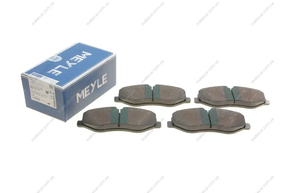 <strong>Комплект гальмівних колодок MEYLE 025 220 6221/PD (фото 1)</strong>