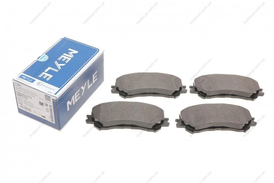 <strong>Комплект гальмівних колодок з 4 шт. дисків MEYLE 025 223 4719 (фото 1)</strong>